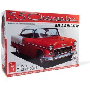 AMT 1955 Chevy Bel Air Hardtop 1/16 Scale Model Kit  COLLECTIBLES